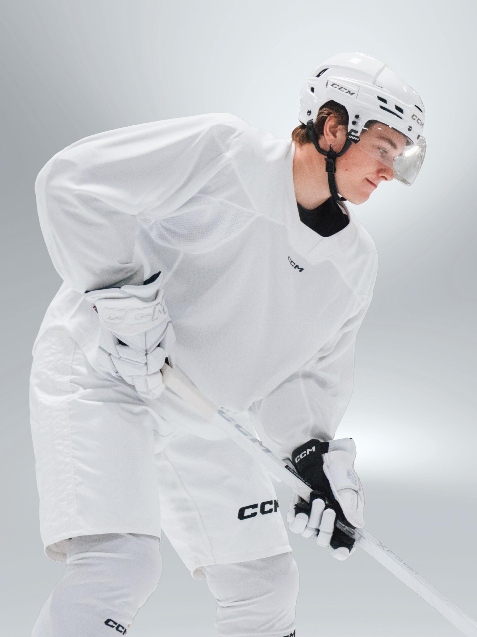 CCM JETSPEED FT8 PRO WHITE HANSKAT - Image 2