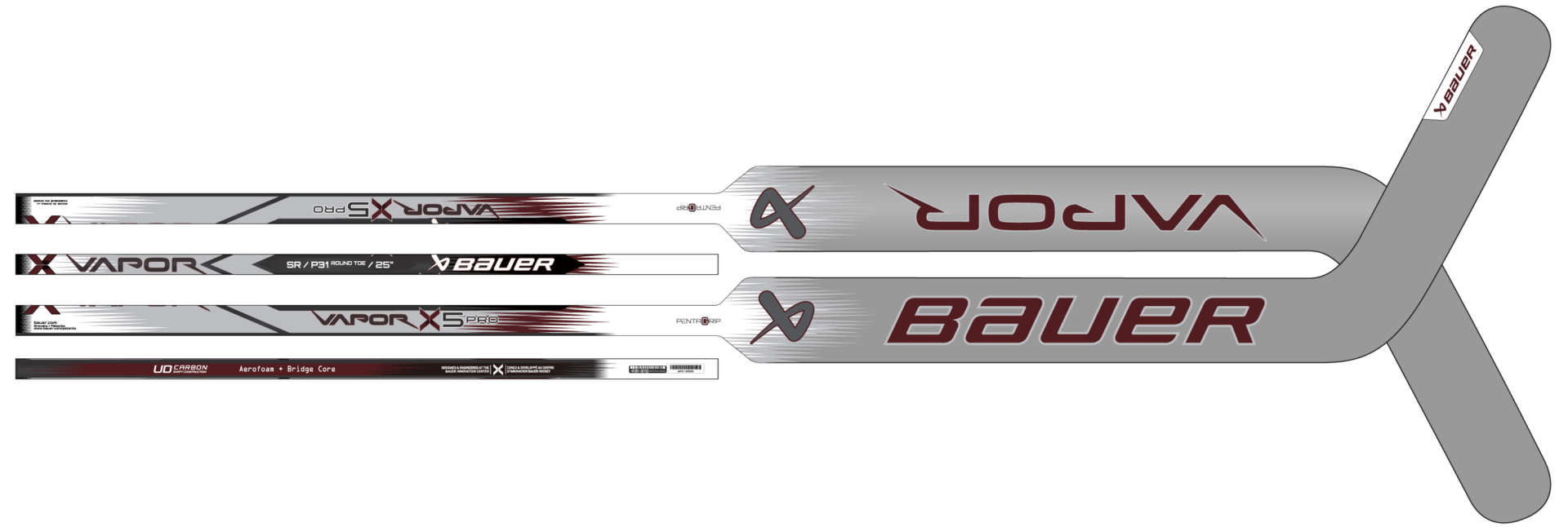 BAUER VAPOR X5PRO MAALIVAHDIN MAILA - Image 9