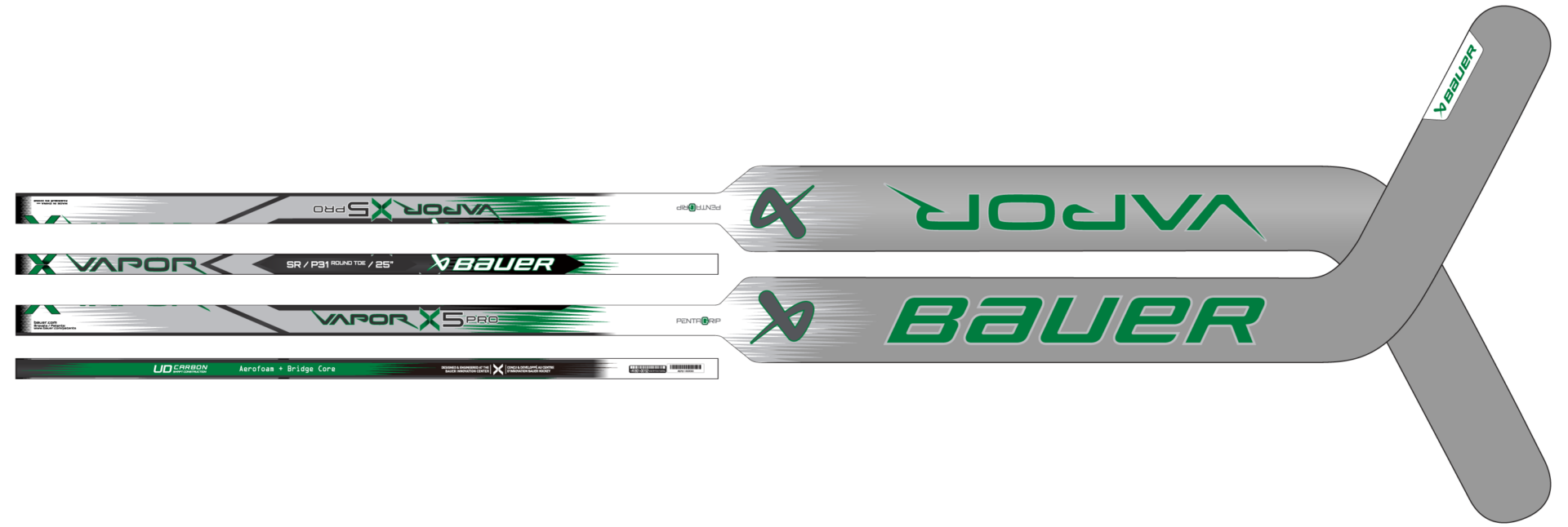 BAUER VAPOR X5PRO MAALIVAHDIN MAILA - Image 5