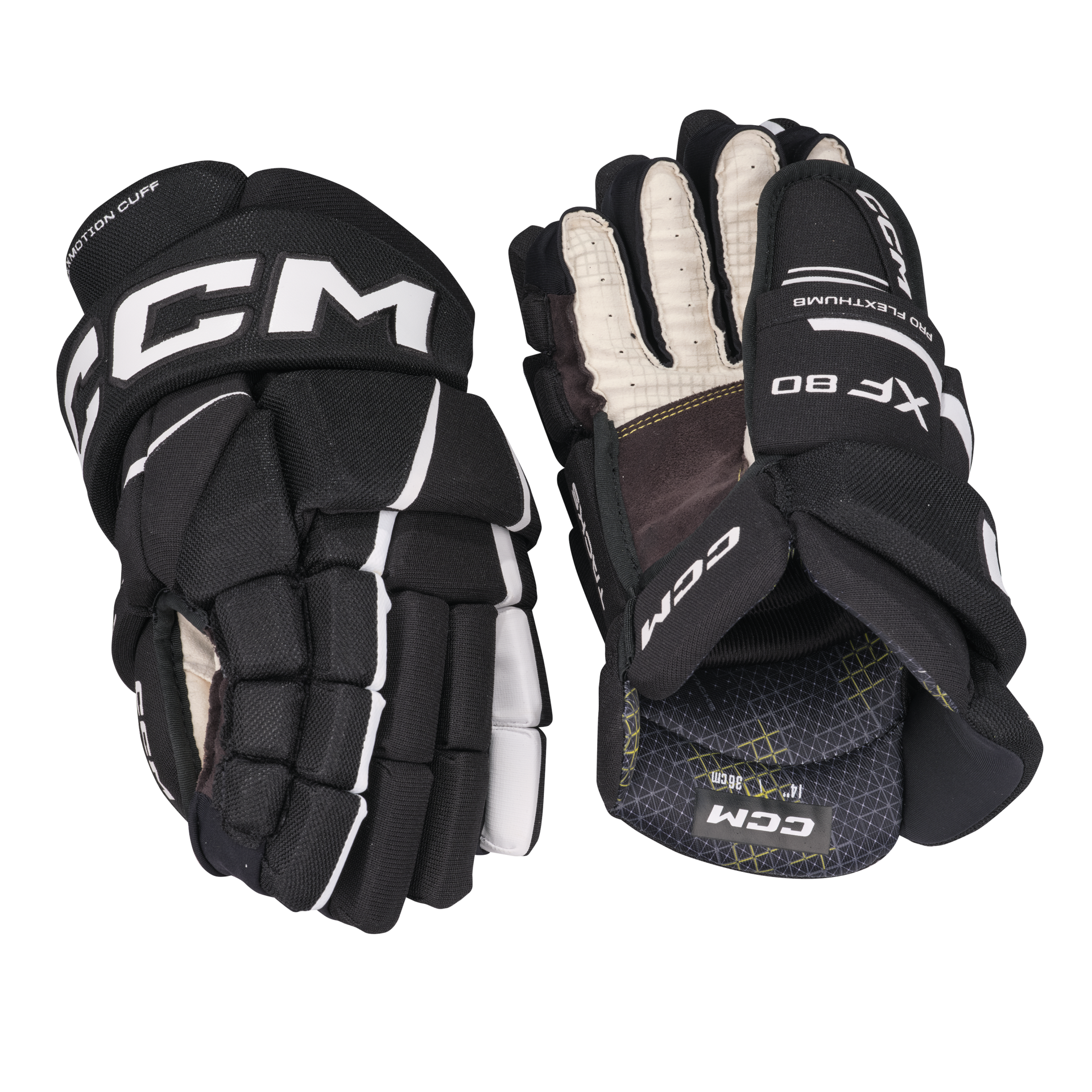 CCM TACKS XF 80 JÄÄKIEKKOHANSKAT - Image 2