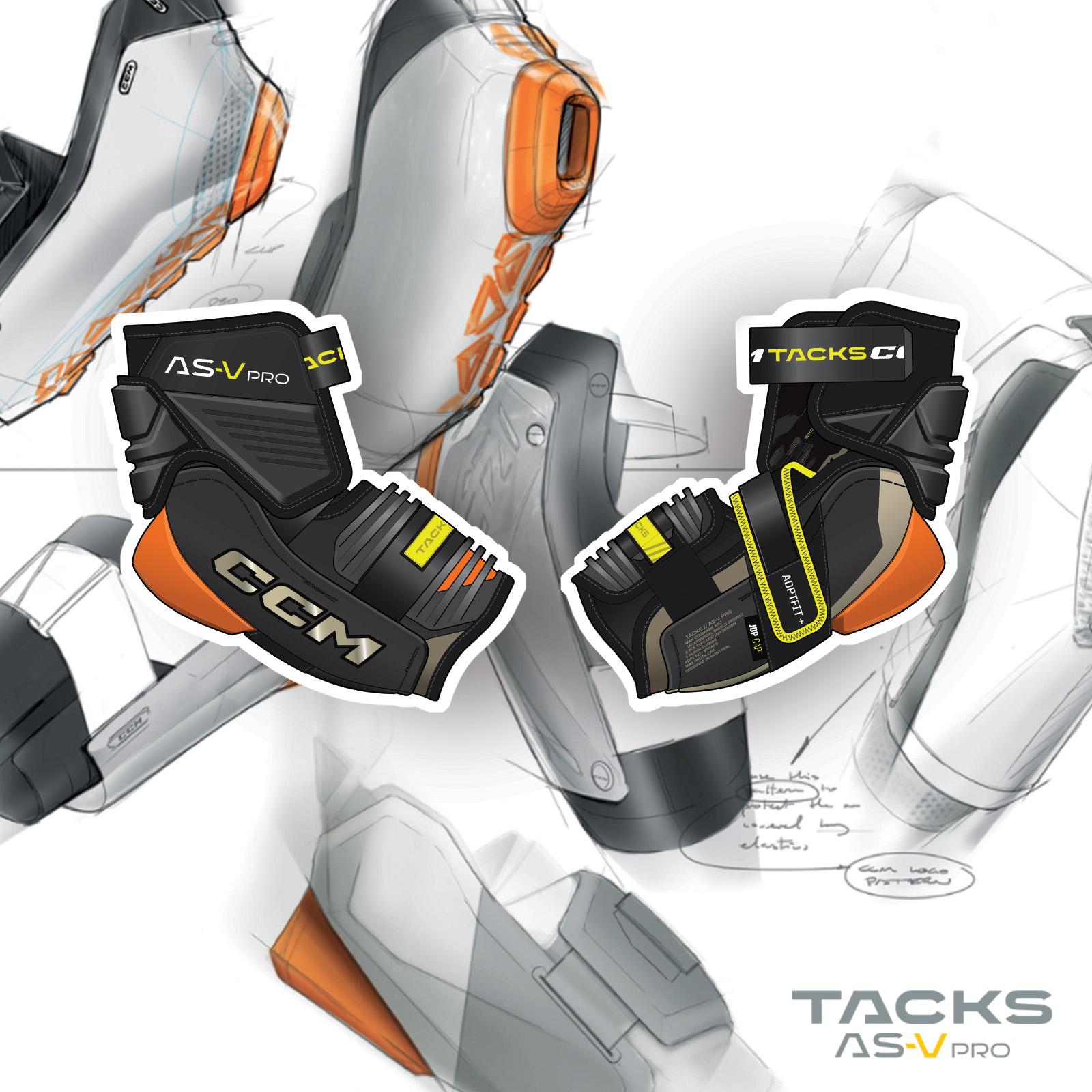 CCM TACKS AS-V PRO KYYNÄRSUOJAT - Image 4