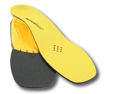 SUPERFEET YELLOW POHJALLINEN